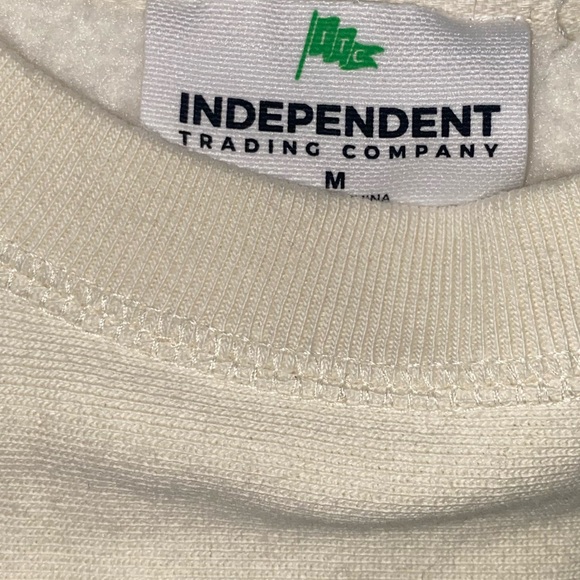 Tulane Green Wave Uscape Apparel Standard Sweatshirt - Cream NWOT (w/flaw) - Picture 5 of 11